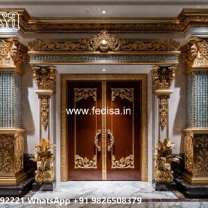 Gate Grill Ka Design, Grill Gate Cost Residential Gate-wpc Wood Gate