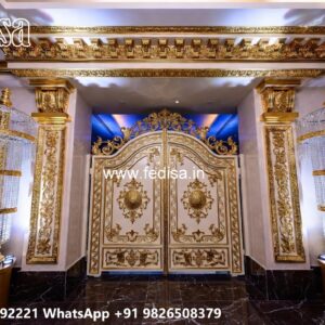 Round Gate Design, Gate Design Main Gate Design Residential Gate-wpc Wood Gate