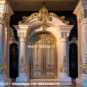Front Gate Grill Design, Big Main Gate Design Residential Gate-wpc Wood Gate