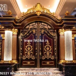 Gate Grill Ka Design, New Gate Design 2026 Residential Gate-wpc Wood Gate