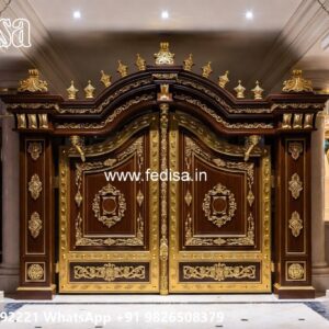 Small Gate Design For Home, Simple Main Gate Design For Home Residential Gate-wpc Wood Gate