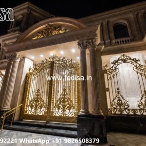 Round Gate Design, Best Wooden Gate Design Residential Gate-wpc Wood Gate