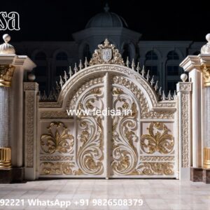 Iron Pipe Gate Design, Home Gate Wall Design Residential Gate-wpc Wood Gate