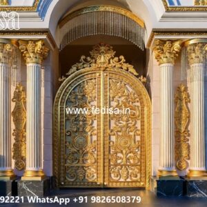 Gate Grill Ka Design, Curved Sliding Gate Design Residential Gate-wpc Wood Gate