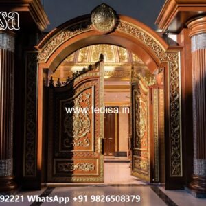 Angle Bar Gate Design, 9 Feet Gate Design Residential Gate-wpc Wood Gate