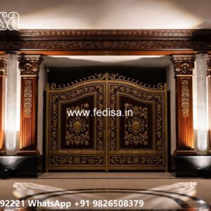 Round Gate Design, Gate Design Drawing Residential Gate-wpc Wood Gate