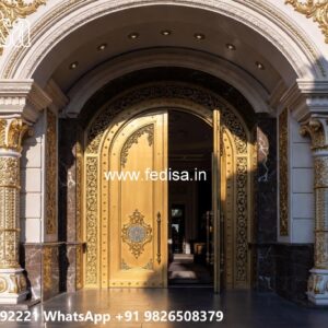 Iron Pipe Gate Design, Entrance Grill Gate Design Residential Gate-wpc Wood Gate