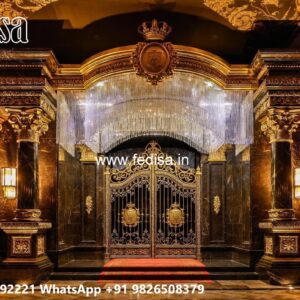 Fence Grill Design, Compound Grill Gate Design Residential Gate-wpc Wood Gate