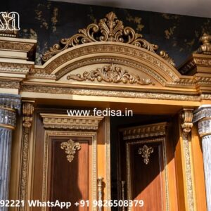 House Gate Design 2099, Steel Ke Gate Design Residential Gate-wpc Wood Gate