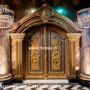 Round Gate Design, Folding Steel Gate Design Residential Gate-wpc Wood Gate