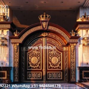 Angle Bar Gate Design, Design Door Gate Residential Gate-wpc Wood Gate