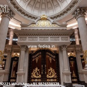 88 Fold Gate Design, Big Gate Design For Home Residential Gate-wpc Wood Gate