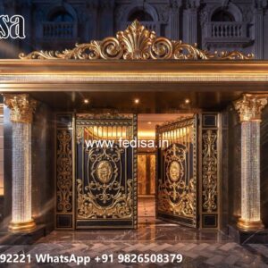 Small Gate Design For Home, Gi Main Gate Design Residential Gate-wpc Wood Gate