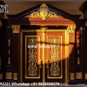 90 Fold Gate Design, Steel Ke Men Gate Residential Gate-wpc Wood Gate
