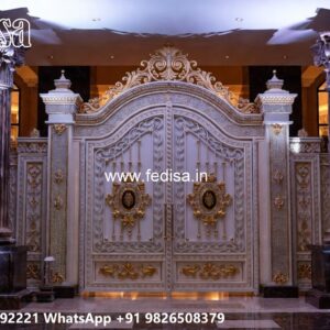 Iron Pipe Gate Design, New Grill Gate Design Residential Gate-wpc Wood Gate