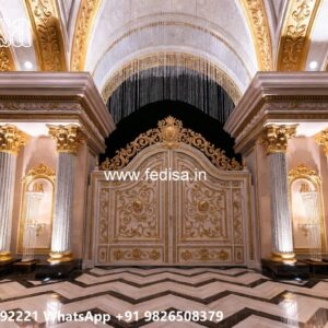 Iron Pipe Gate Design, House Boundary Gate Residential Gate-wpc Wood Gate