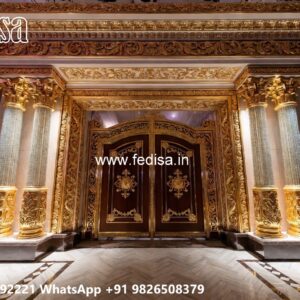 Latest Main Gate Design, Simple Garden Gate Design Residential Gate-wpc Wood Gate