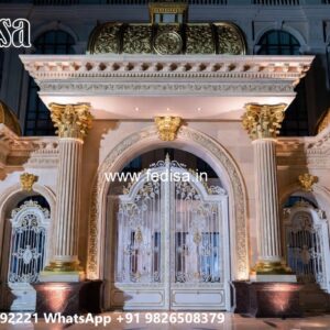 Round Gate Design, Herringbone Gate Residential Gate-wpc Wood Gate