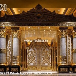 Latest Main Gate Design, Concrete Fence And Gate Design Residential Gate-wpc Wood Gate