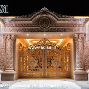 98 Fold Gate Design, Steel Gate Design 4 Feet Residential Gate-wpc Wood Gate