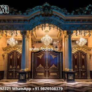 Front Gate Grill Design, Main Gate Latest Design 2026 Residential Gate-wpc Wood Gate