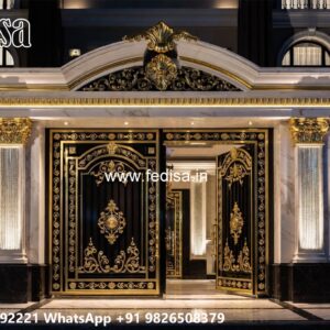 House Gate Design 2116, Modern Iron Fence Designs Residential Gate-wpc Wood Gate