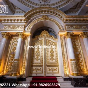 Iron Pipe Gate Design, Gate Door Design Modern Residential Gate-wpc Wood Gate