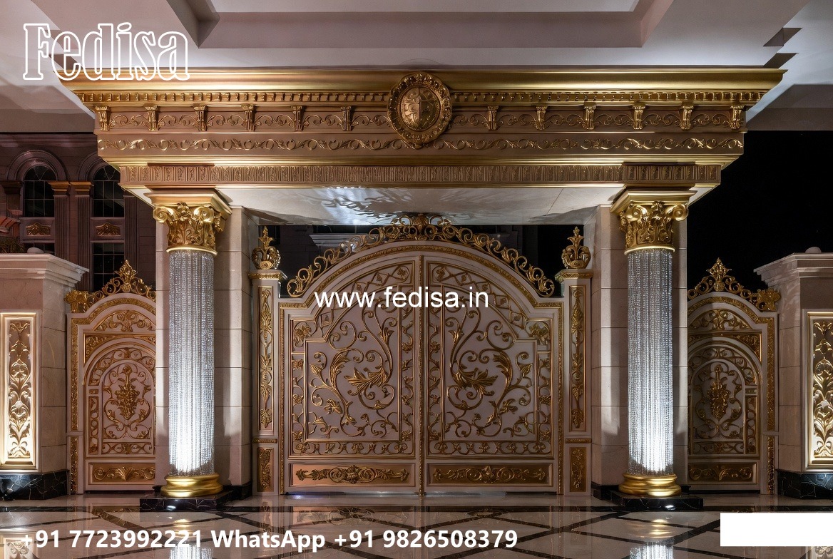 102 Fold Gate Design, Iron Gate Latest Design Residential Gate-wpc Wood Gate