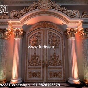 Iron Pipe Gate Design, Fancy Wooden Gates Residential Gate-wpc Wood Gate