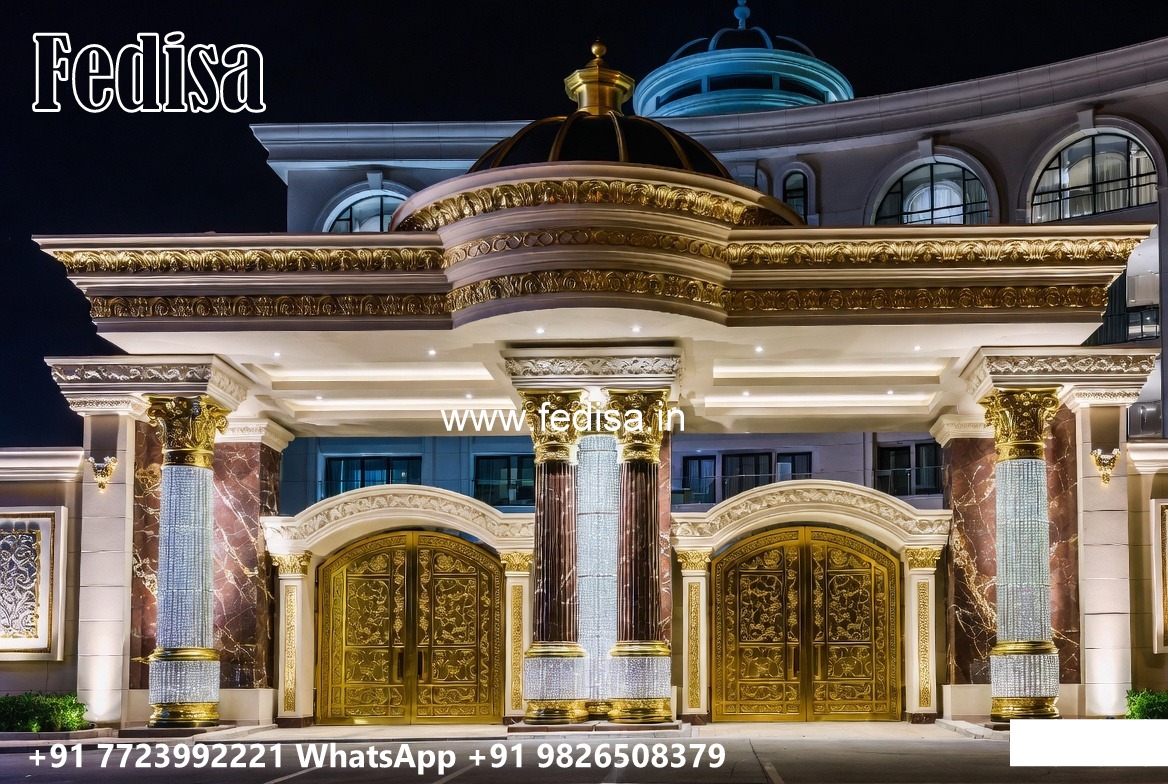 103 Fold Gate Design, Loha Grill Gate Design Residential Gate-wpc Wood Gate