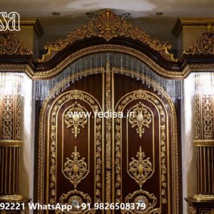 Latest Main Gate Design, Lohe Ka Sliding Gate Residential Gate-wpc Wood Gate
