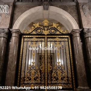 Gate Grill Ka Design, Latest Simple Gate Design Residential Gate-wpc Wood Gate