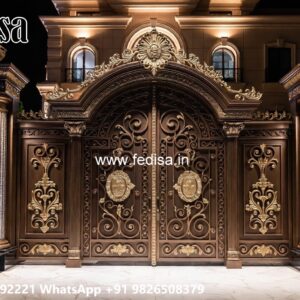 Small Gate Design For Home, Single Gate Grill Design Residential Gate-wpc Wood Gate