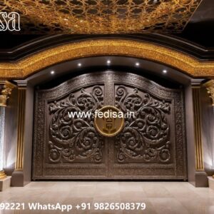 Angle Bar Gate Design, Gate Arches Designs Residential Gate-wpc Wood Gate