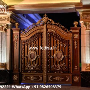 Iron Pipe Gate Design, Angle Bar Fence And Gate Design Residential Gate-wpc Wood Gate