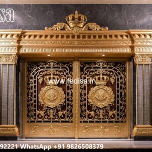 109 Fold Gate Design, Iron Boundary Gate Design Residential Gate-wpc Wood Gate