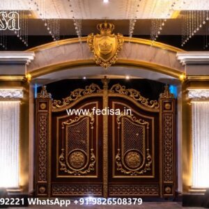 Latest Main Gate Design, Design Gate Design Residential Gate-wpc Wood Gate