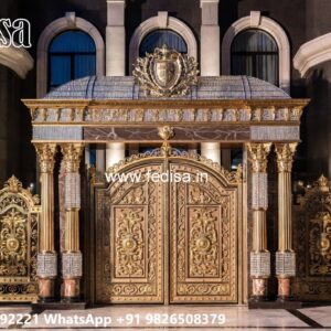 Round Gate Design, Colour Of Grill Gate Residential Gate-wpc Wood Gate