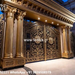 Angle Bar Gate Design, Pipe Ke Gate Ke Design Residential Gate-wpc Wood Gate