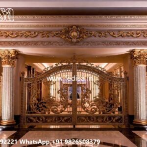 Fence Grill Design, Kothi Main Gate Design Residential Gate-wpc Wood Gate