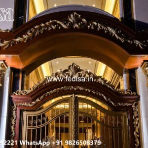 Gate Grill Ka Design, Steel Main Gate Design With Price Residential Gate-wpc Wood Gate