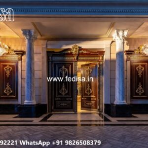 Round Gate Design, Pipe Wale Gate Ki Design Residential Gate-wpc Wood Gate