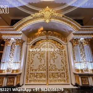 Angle Bar Gate Design, Door Gate Ke Design Residential Gate-wpc Wood Gate