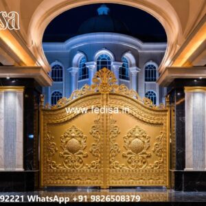 House Gate Design 2134, Maharaja Grill Gate Residential Gate-wpc Wood Gate