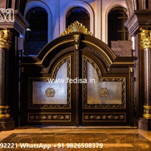 119 Fold Gate Design, Wood And Iron Fence Designs Residential Gate-wpc Wood Gate