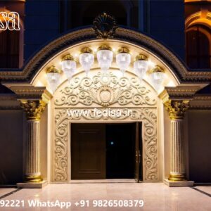 House Gate Design 2136, Main Gate Steel Ka Residential Gate-wpc Wood Gate