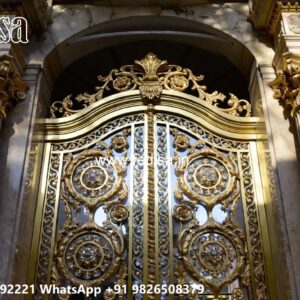 Small Gate Design For Home, Main Gate Mirror Design Residential Gate-wpc Wood Gate