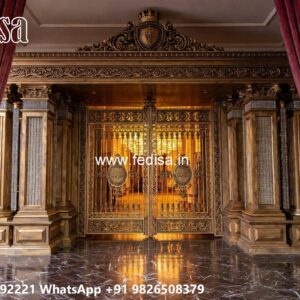 Round Gate Design, Iron Pipe Gate Design For House Residential Gate-wpc Wood Gate