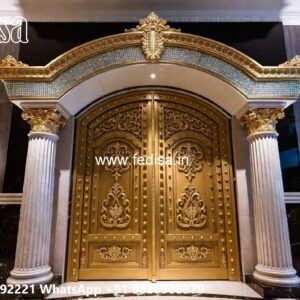 Latest Main Gate Design, Sliding Door Design For Main Gate Residential Gate-wpc Wood Gate