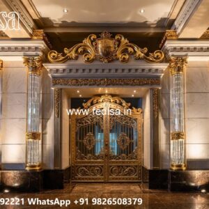 Small Gate Design For Home, Ss Gate Laser Cutting Design Residential Gate-wpc Wood Gate